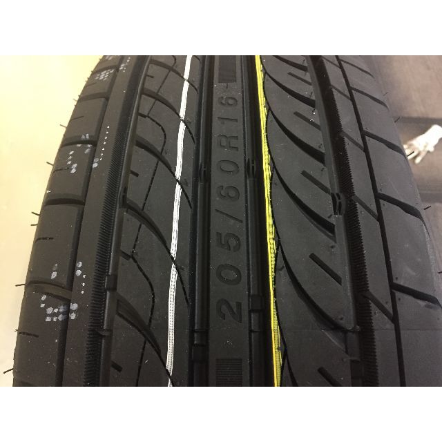 205/60R16 ホワイトレター タイヤ 4本セット 送料無料!16インチ