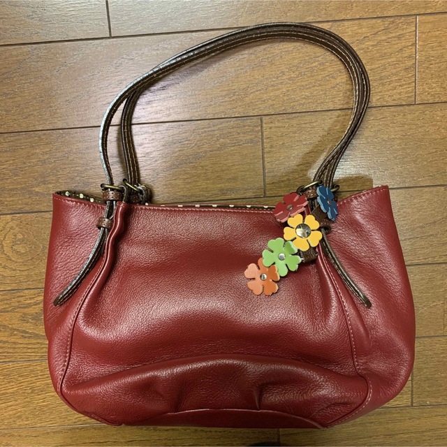 5年保証』 バック 赤 ほぼ未使用! ハンドバッグ - customs.gov.tl