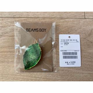 ビームスボーイ(BEAMS BOY)の未使用品 BEAMS BOY ビームスボーイ リーフエポヘアピン 葉っぱ (ヘアピン)