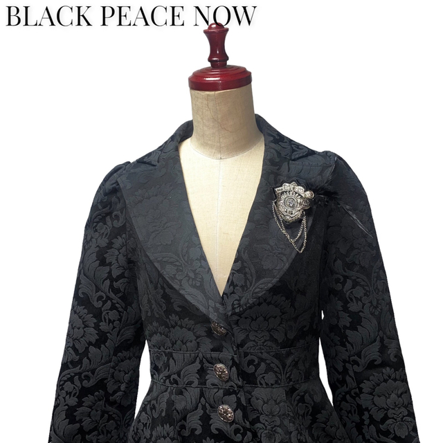 ブラックピースナウ BLACK PEACE NOW 別珍レースジャケット