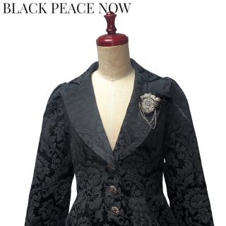 ブラックピースナウ BLACK PEACE NOW 別珍レースジャケット 姫袖