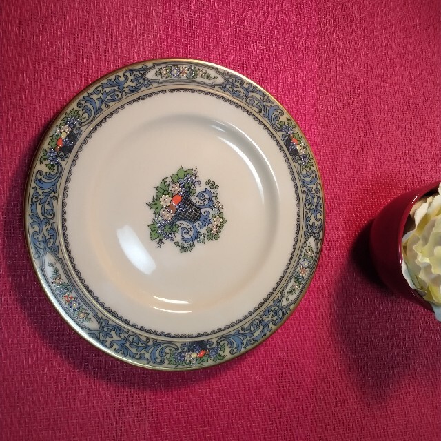 米国レノックス製　オータムシリーズ  AUTUMN　 ケーキ皿１６センチ　２枚 インテリア/住まい/日用品のキッチン/食器(食器)の商品写真