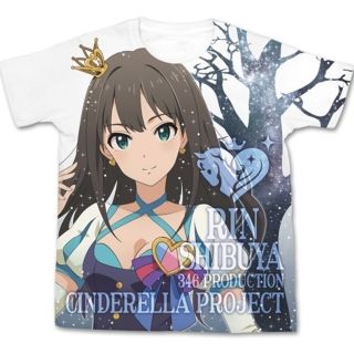 二次元コスパ　渋谷凛フルグラフィックTシャツ(Tシャツ/カットソー(半袖/袖なし))