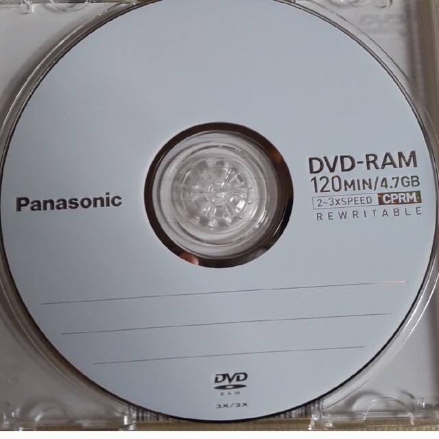 Panasonic(パナソニック)のDVD-RAM エンタメ/ホビーのDVD/ブルーレイ(その他)の商品写真