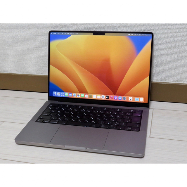 Mac (Apple)(マック)のM1Pro MacBookPro 14 SSD1tb MKGR3J/A スマホ/家電/カメラのPC/タブレット(ノートPC)の商品写真