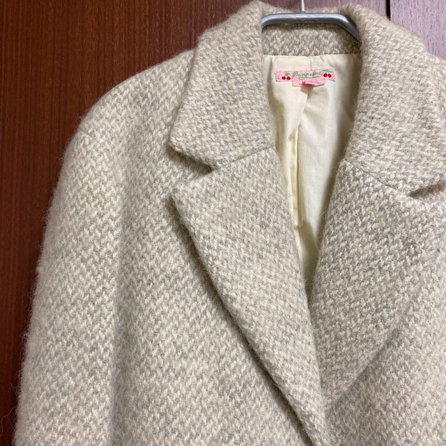 非常に高い品質 ボンポワン コート サイズ6(120センチ以下) ピンク