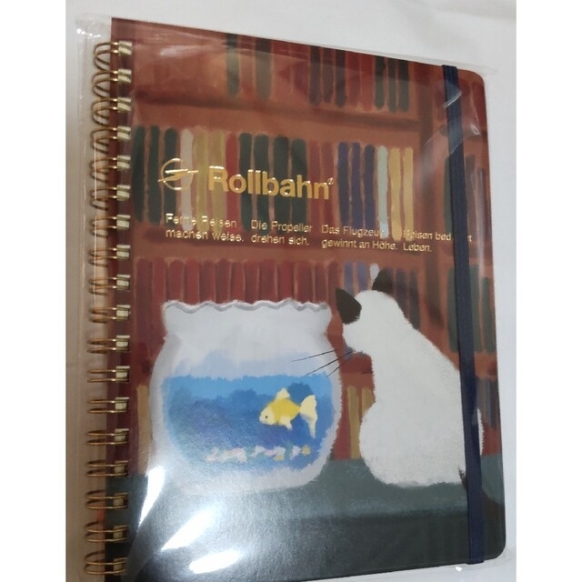 新品　ロルバーン　ノート、下敷き　セット　ロントゥモン　ねこ インテリア/住まい/日用品の文房具(ノート/メモ帳/ふせん)の商品写真