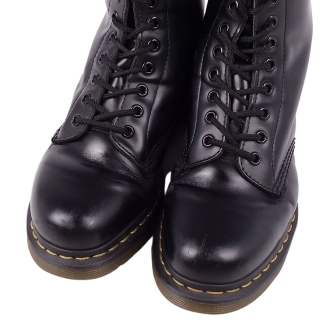 ドクターマーチン Dr.Martens ブーツ 8ホール カーフレザー シューズ 靴 メンズ レディース UK6(25cm相当) ブラック