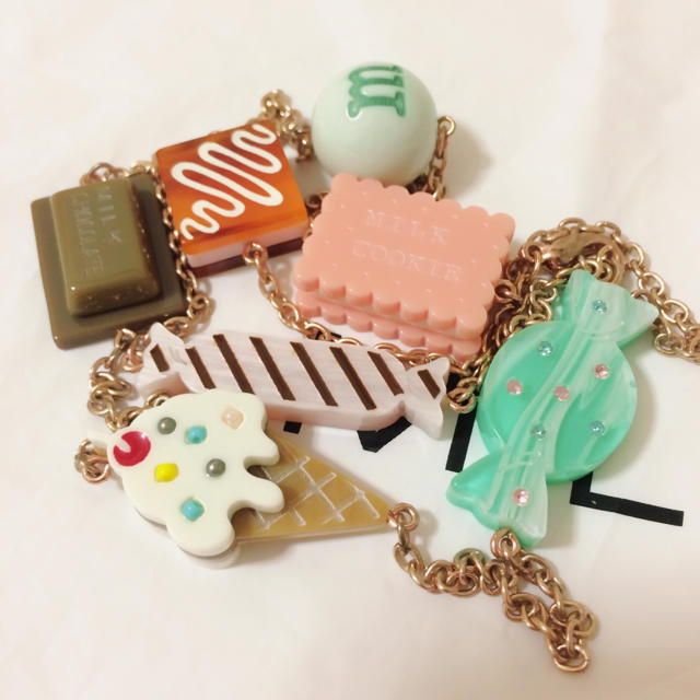 MILK(ミルク)のMILK♡スイーツモチーフネックレス レディースのアクセサリー(ネックレス)の商品写真