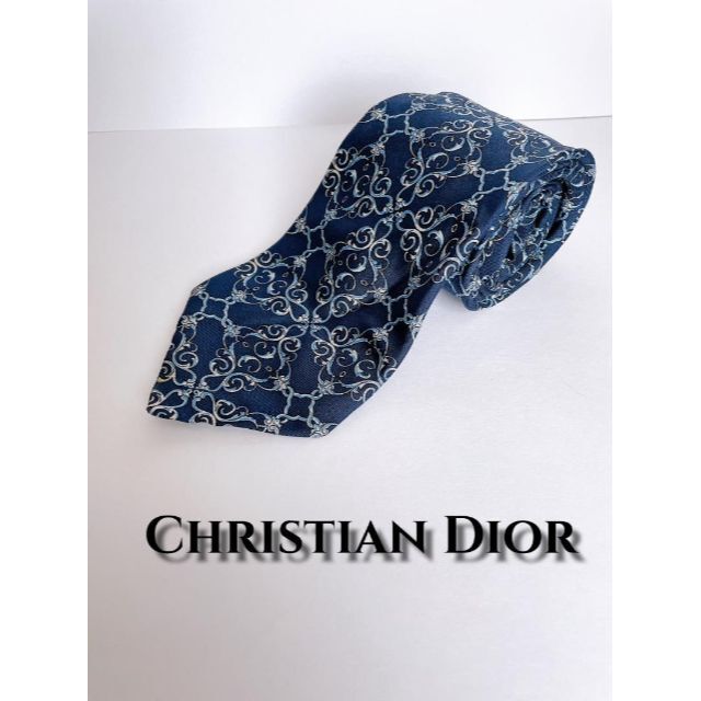 【正規品・美品・クリーニング済】ディオール　Dior　ネクタイ　人気　即日配送