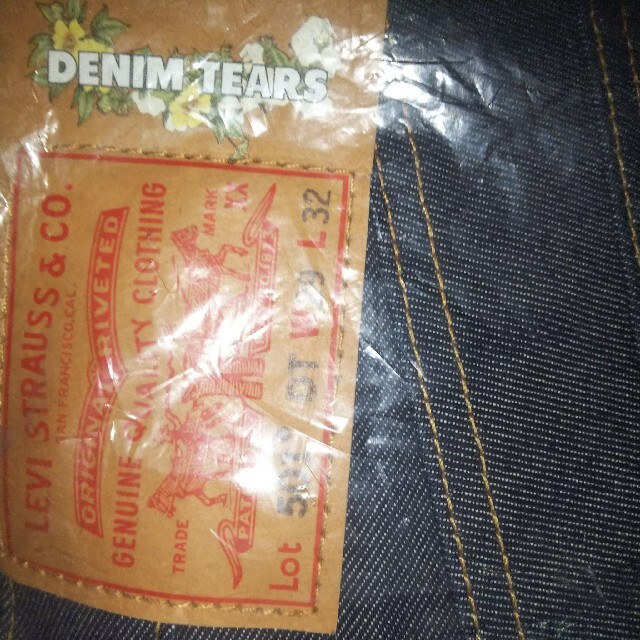 DENIM TEARS THE COTTON WREATH JEAN