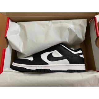 ナイキ(NIKE)のNIKE Dunk Low Retro "White/Black" 26.5cm(スニーカー)