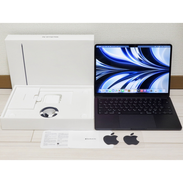 Mac (Apple) - M2 MacBookAir ミッドナイト　MLY33J/A