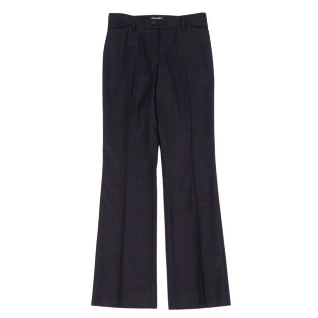CHANEL - 美品 シャネル CHANEL パンツ 06C スラックスパンツ ロング