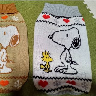 スヌーピー(SNOOPY)のスヌーピー犬服Ｌsize（白色）(犬)