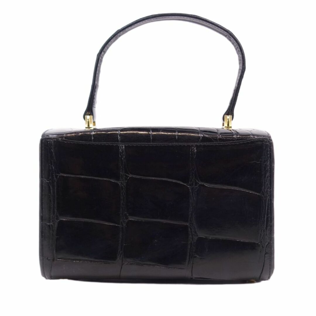 クロコダイル CROCODILE バッグ ミニ ハンドバッグ シャイニー クロコダイル CROCODILE バッグ ミニ ハンドバッグ シャイニー