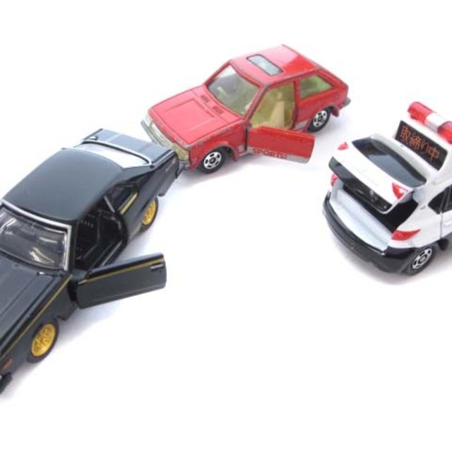 トミカ ホットウィール 7点セット おまとめ ミニカー パトカー バス