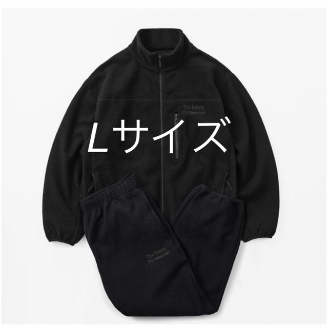 ennoy Polartec City Fleece  BLACK×BLACK