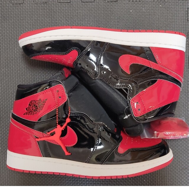 靴/シューズNike Air Jordan 1 High OG "Patent Bred"