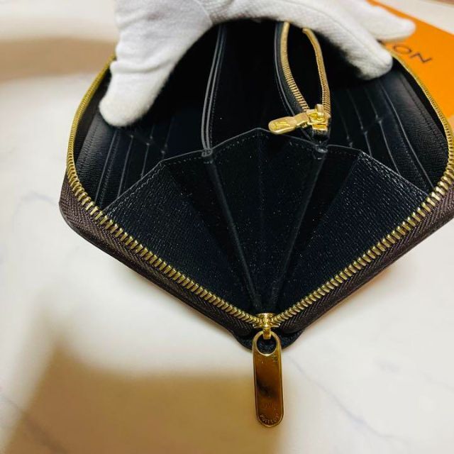 極美品 LOUIS VUITTON モノグラム ジャイアント ジッピーウォレット