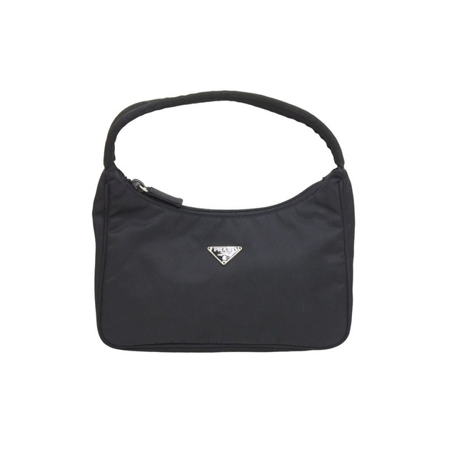 100 %品質保証 - PRADA PRADA 正規品 43408 美品 ナイロン 三角ロゴ