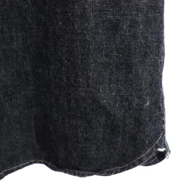 フルカウント 日本製 クラシックデニムワークシャツ 38 黒系 FULLCOUNT メンズ   【221228】 5