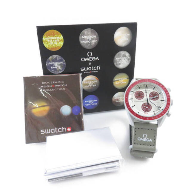公式 OMEGA - 美品 OMEGA×SWATCH オメガ Mission to Pluto 腕時計 1点