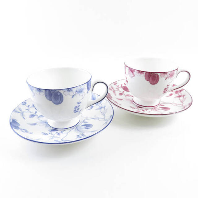 WEDGWOOD ウェッジウッド ブループラム　カップ\u0026ソーサー　5客SET