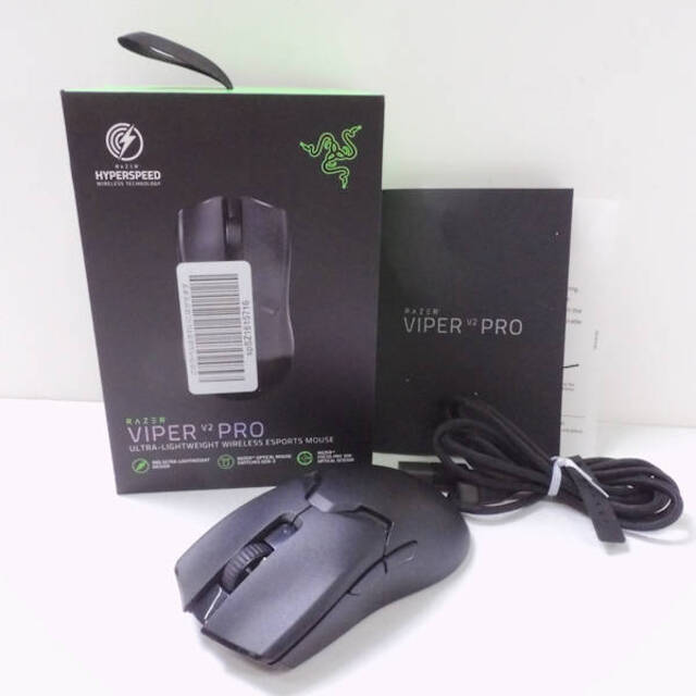 美品 RAZER レイザー VIPER V2 PRO ゲーミングマウス 1点 ゲーム 兼用 HM172C