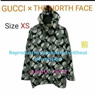 ※【XS】GUCCI グッチ ×THE NORTH FACE マウンテンパーカー