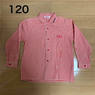 ミキハウス(mikihouse)のシャツ　miki HOUSEミキハウス　レトロ　120(Tシャツ/カットソー)