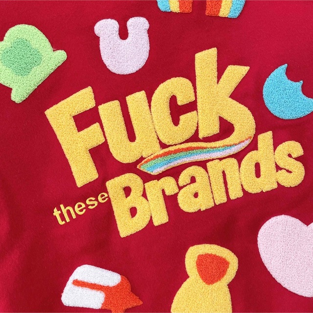 Fuck these Brands VARSITY JACKET M シカゴ