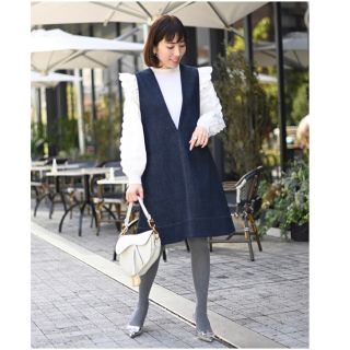 Chesty - 新品☆チェスティフラワー刺繍ニットアンサンブルワンピース Chesty - 新品☆チェスティフラワー刺繍ニットアンサンブルワンピース