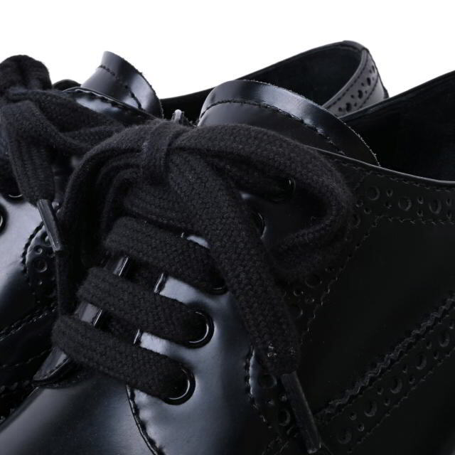 PRADA 厚底 ウィングチップ レザー シューズ PRADA 厚底 ウィングチップ レザー シューズ