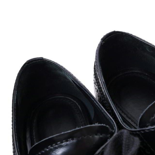 PRADA 厚底 ウィングチップ レザー シューズ PRADA 厚底 ウィングチップ レザー シューズ