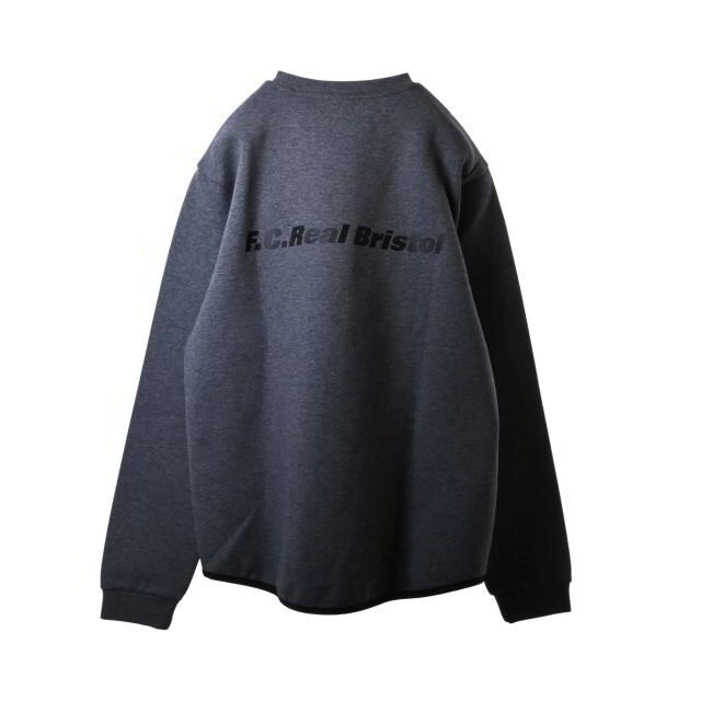 M　FCRB PDK CREWNECK TOP クルーネック スウェット　茶色