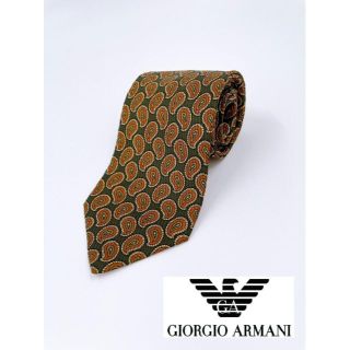 ジョルジオアルマーニ(Giorgio Armani)の【正規品・美品・クリーニング済！】ARMANI　アルマーニ　即日配送　高級シルク(ネクタイ)