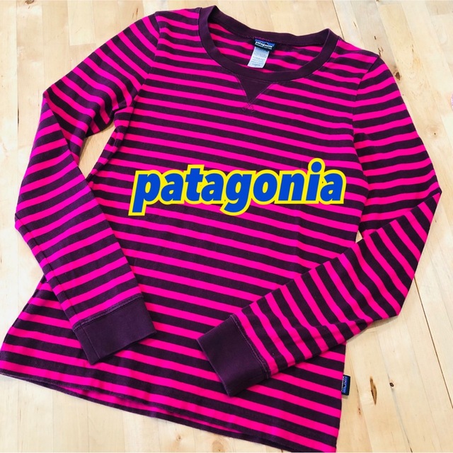 patagonia(パタゴニア)のパタゴニア patagonia レディース ボーダー 長袖 トップス アウトドア レディースのトップス(カットソー(長袖/七分))の商品写真