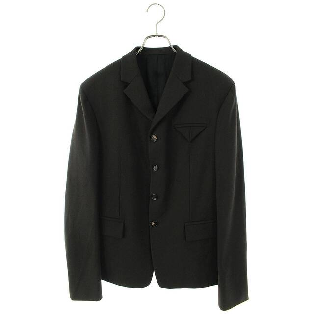 本物の Bottega Veneta 48 メンズ テックウールツイルテーラードジャケット V02W0 659590 ボッテガヴェネタ - その他