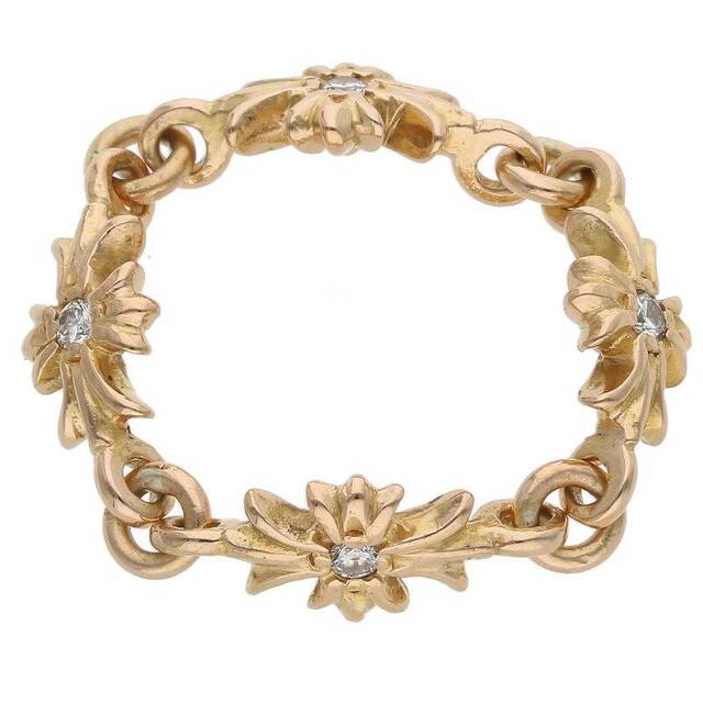 柔らかな質感の DIA/タイニーECHプラス PLS CH E TNY RING 22K クロム