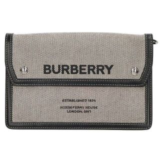 バーバリー(BURBERRY)のバーバリー ロゴプリント長財布 メンズ(財布)