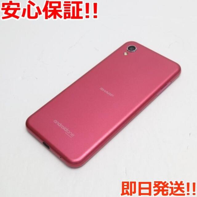 超美品 Softbank Android One S5 ローズピンク 1