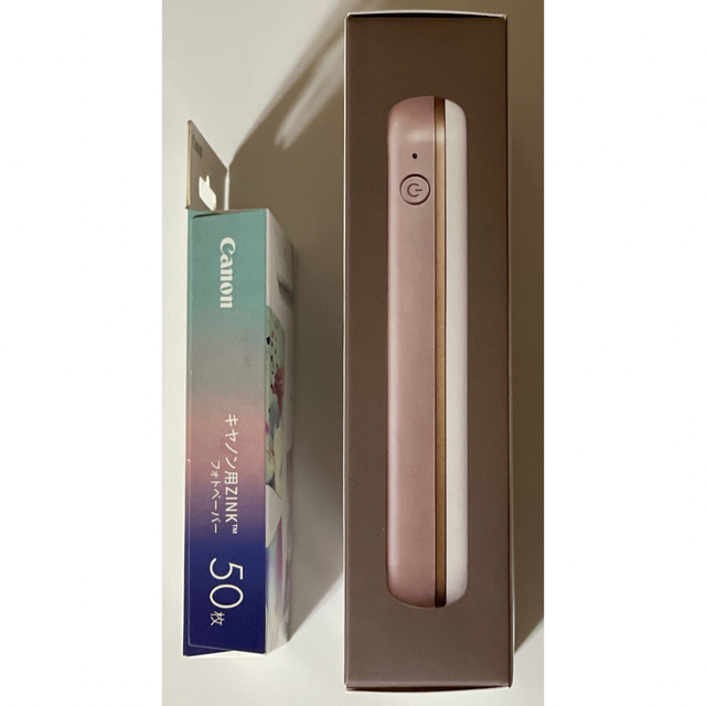 キャノン インスピック プリンター iNSPiC ピンク 専用紙50枚付き ...