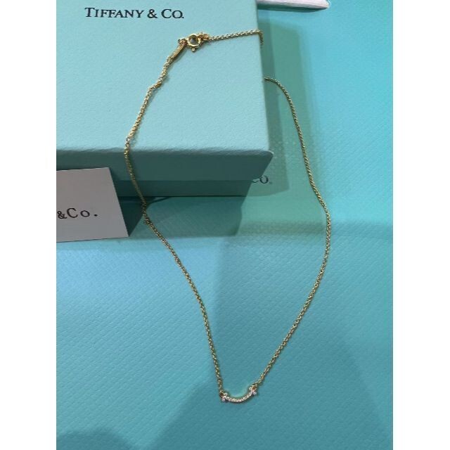 驚きの価格 ティファニー TIFFANY&Co. Tスマイルネックレス ミニ