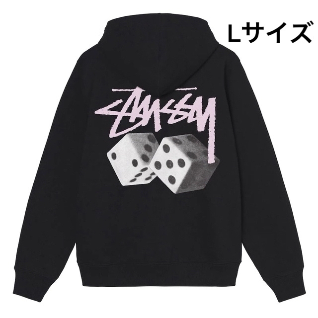 stussy ステューシー サイコロ ダイス スウェットパーカープルオーバー