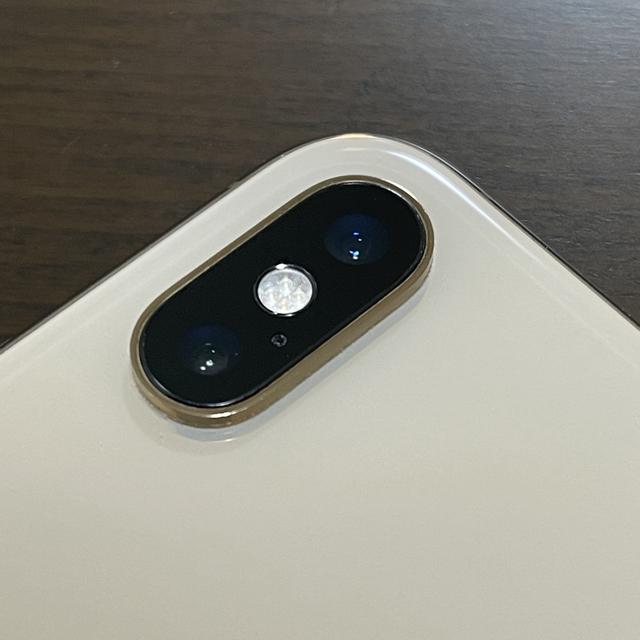 iPhone(アイフォーン)のiPhone XS Max 256GB ゴールド 香港版 SIMフリー スマホ/家電/カメラのスマートフォン/携帯電話(スマートフォン本体)の商品写真