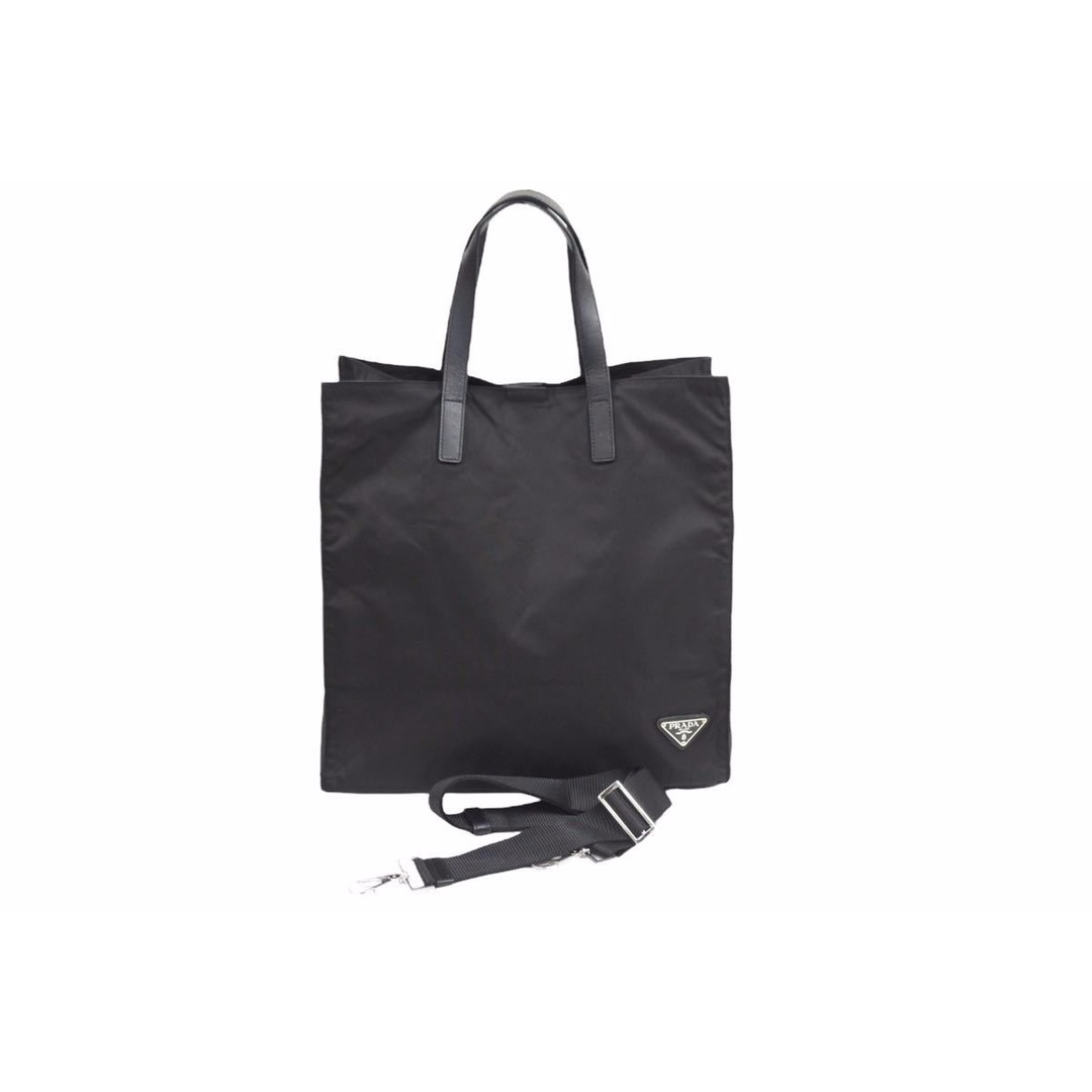 PRADA - PRADA プラダ 2WAY ハンドバッグ ショルダーバッグ 三角ロゴ