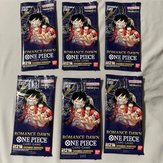 バンダイ(BANDAI)のONE PIECEカードゲーム　6パック　おまけ追加(Box/デッキ/パック)