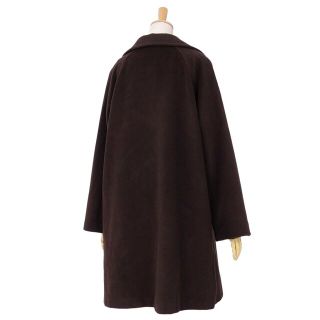 美品/MAX MARA/ロングフレアコート/38/BLACK