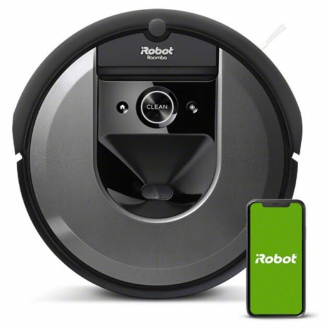 iRobot(アイロボット)のロボット掃除機 「ルンバ」 i7 ダークグレー i715060 スマホ/家電/カメラの生活家電(掃除機)の商品写真